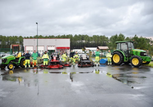 Les collaborateurs de L’agence de Belin-Beliet