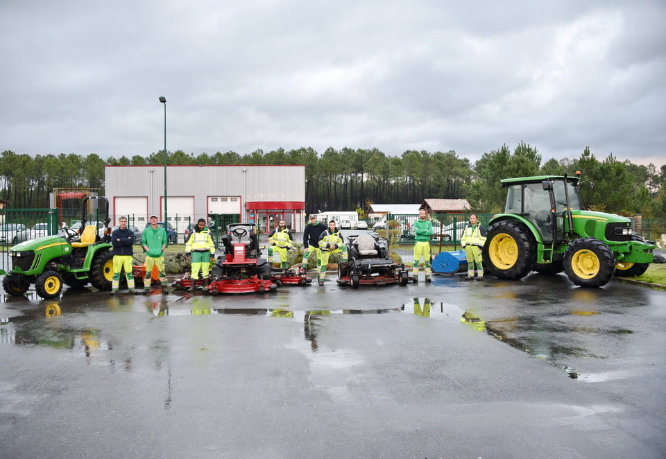 Les collaborateurs de L’agence de Belin-Beliet