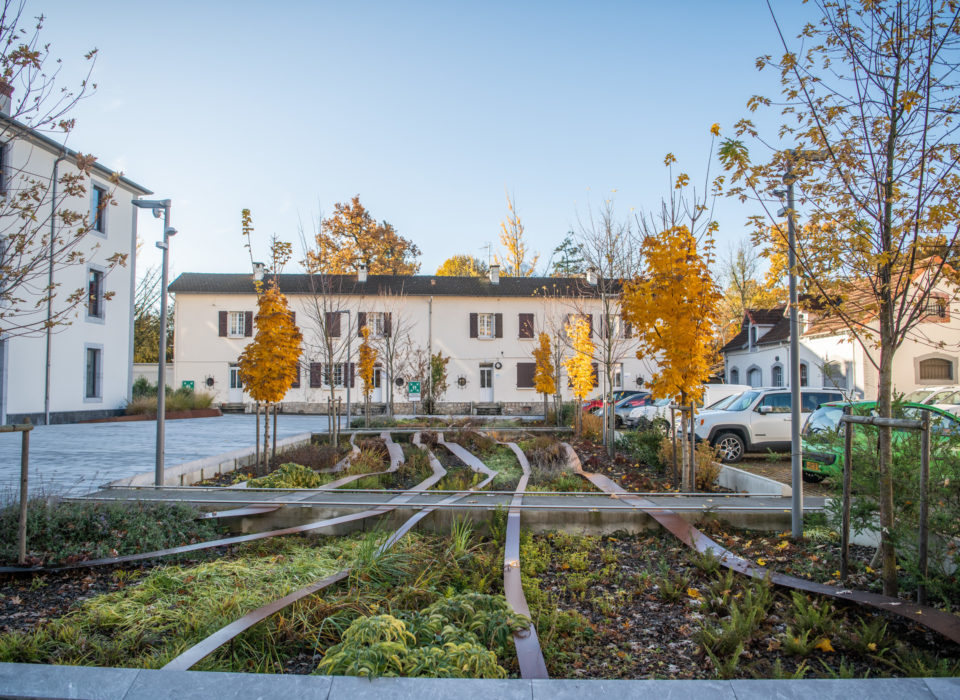 Aménagement d'un espace vert